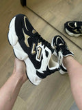 Sneaker Dana zwart- goud
