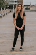 Sport T-shirt set Nova zwart