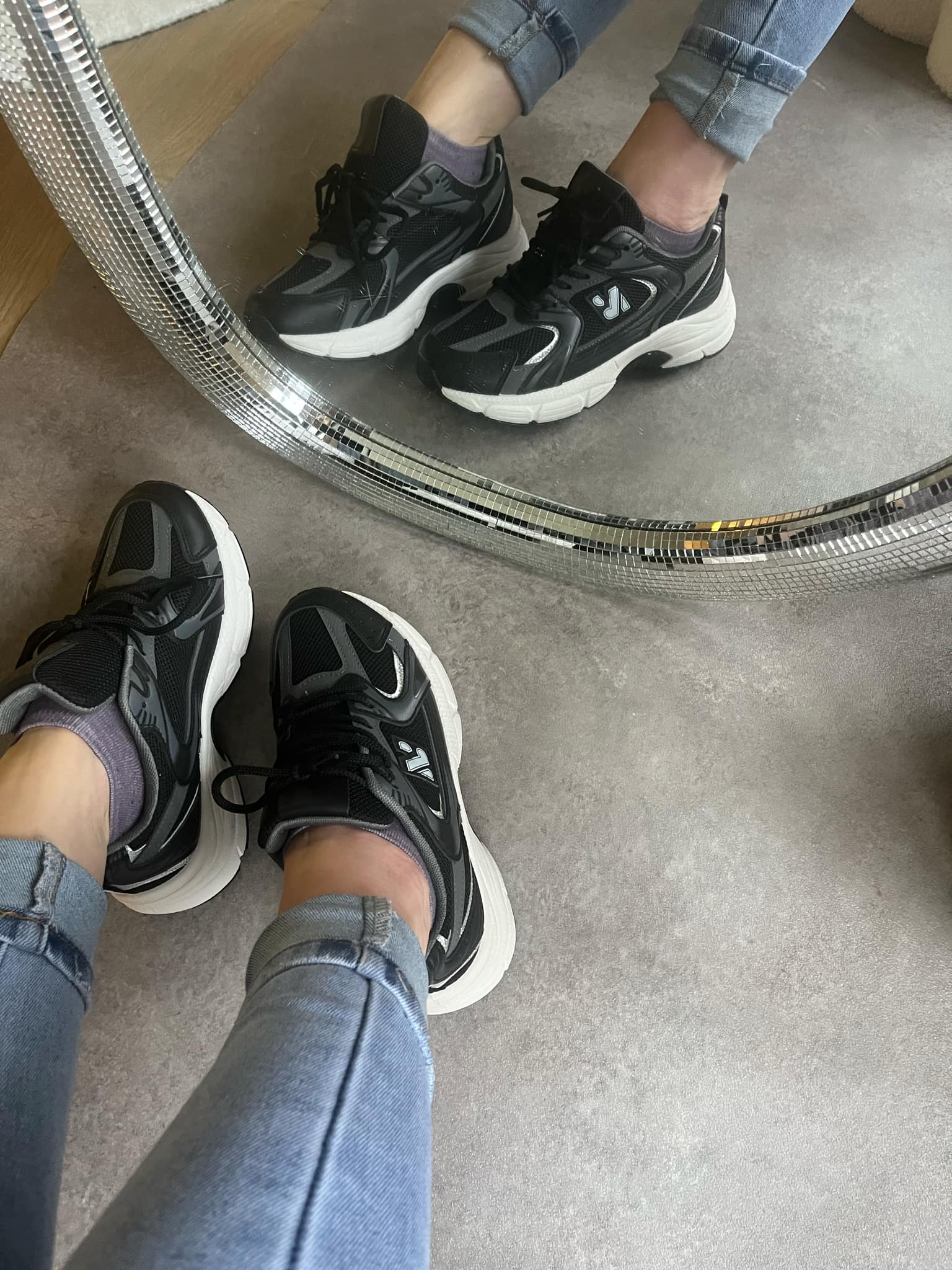 Dames sneakers Elara – trendy chunky sneakers