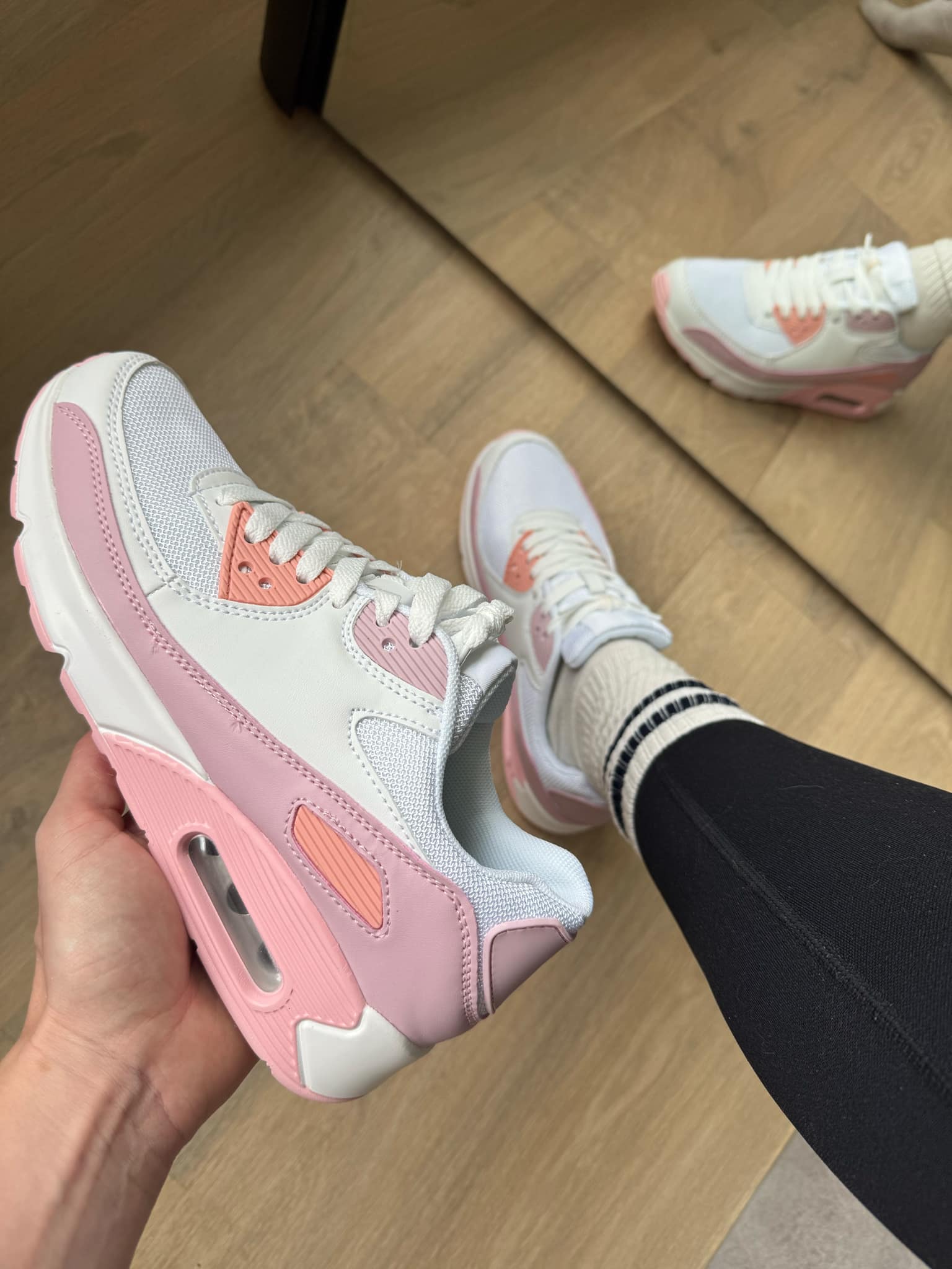 Sneaker Lilou Pastelroze – Chunky Dames Sneaker