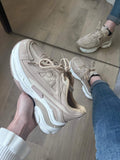Sneaker Roos beige