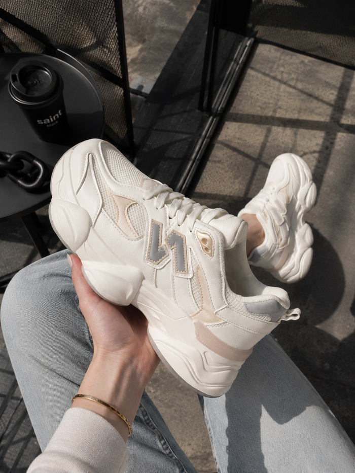 Sneaker Dana Witbeige