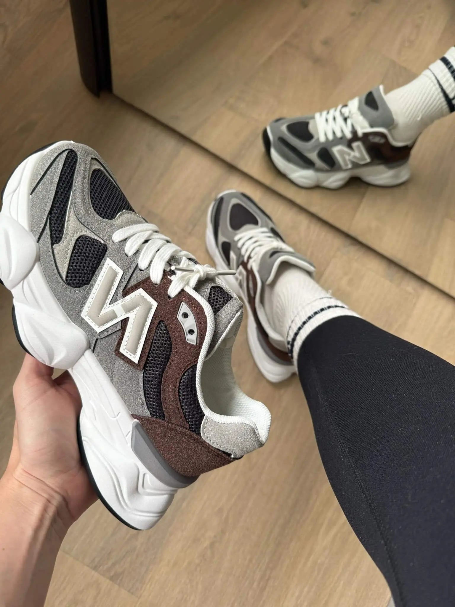 Sneaker Dana grijs
