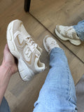 Sneaker Elva beige- wit