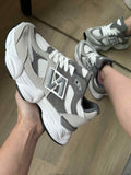 Sneaker Dana grijs- wit