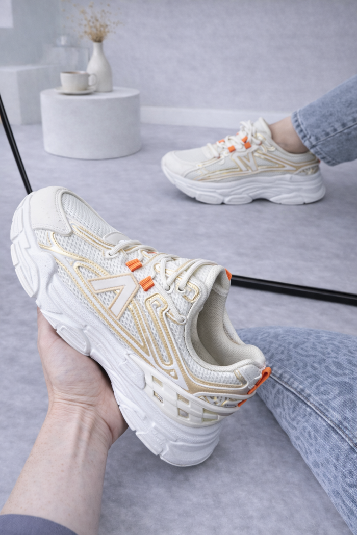 Sneakers Mirelle oranje