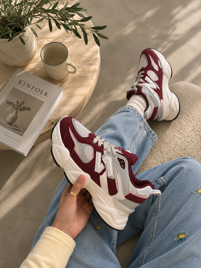 Sneaker Dana wine
