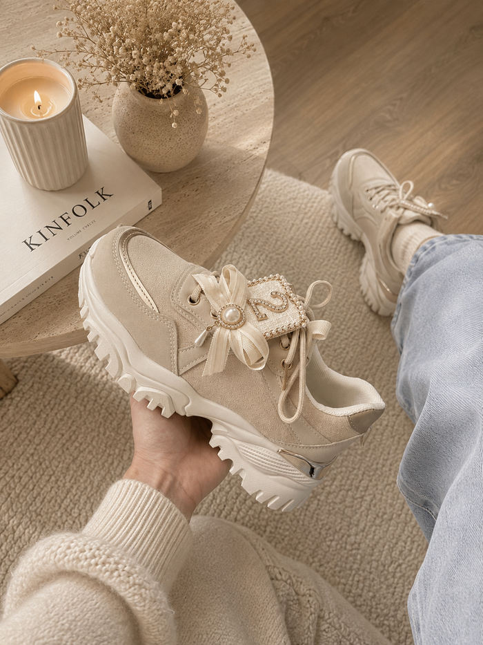 Zapatillas Mila beige