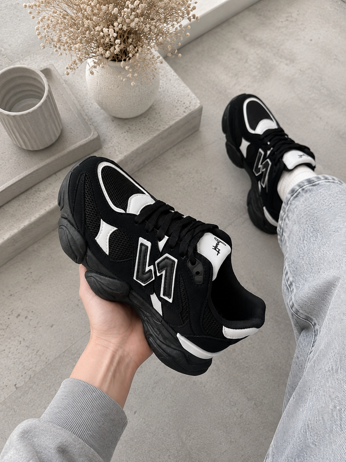 BOXXFIT the label | Zapatillas Dana gris-negro