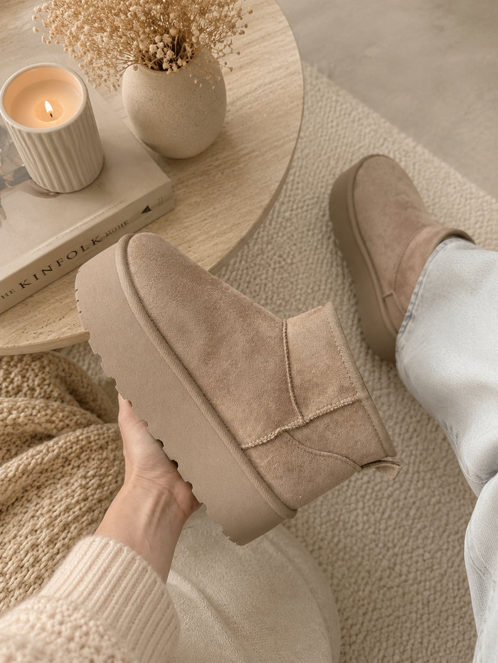 Zapatos sin cordones Juno caqui