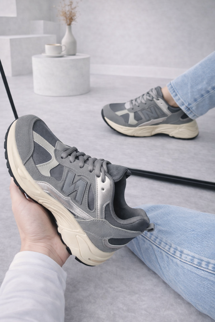 Sneaker Mona grijs