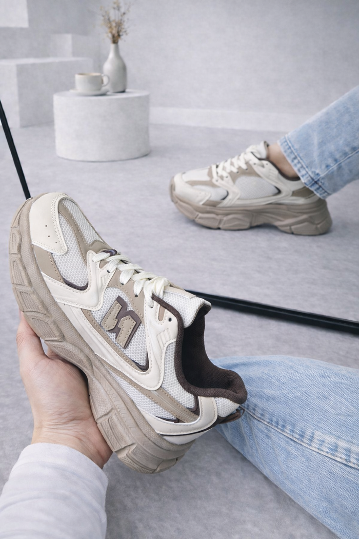 Sneaker Elva khaki