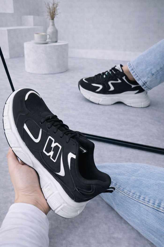 Sneaker Elva zwart
