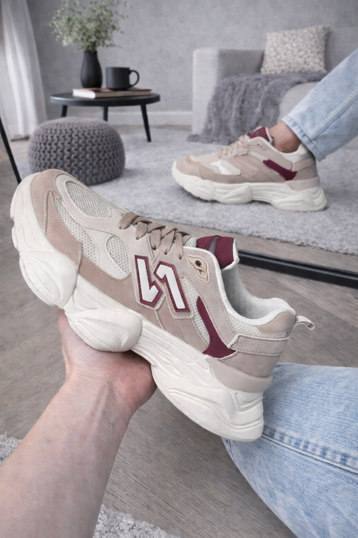Sneaker Dana Burgundy