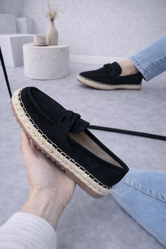 Loafers Isla zwart