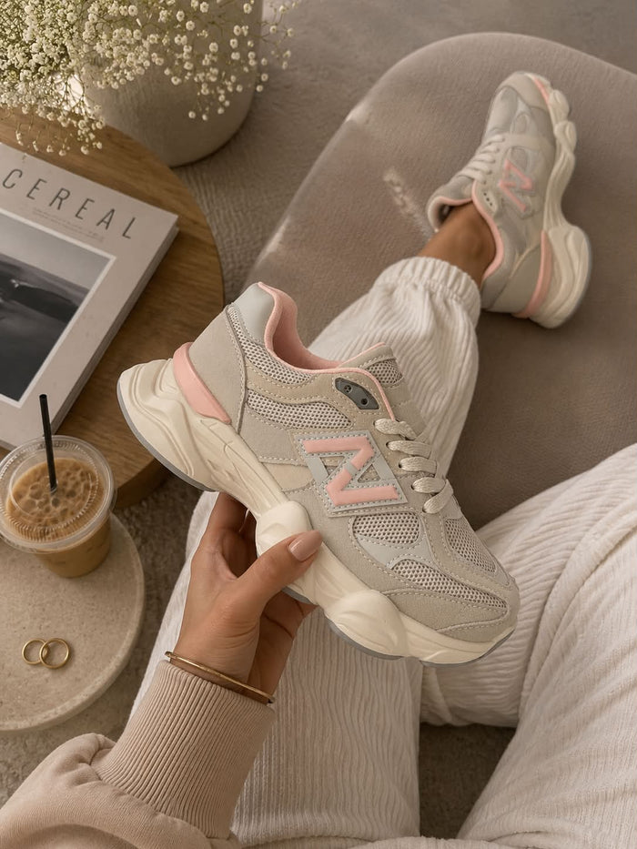 Sneaker Dana Grijsroze