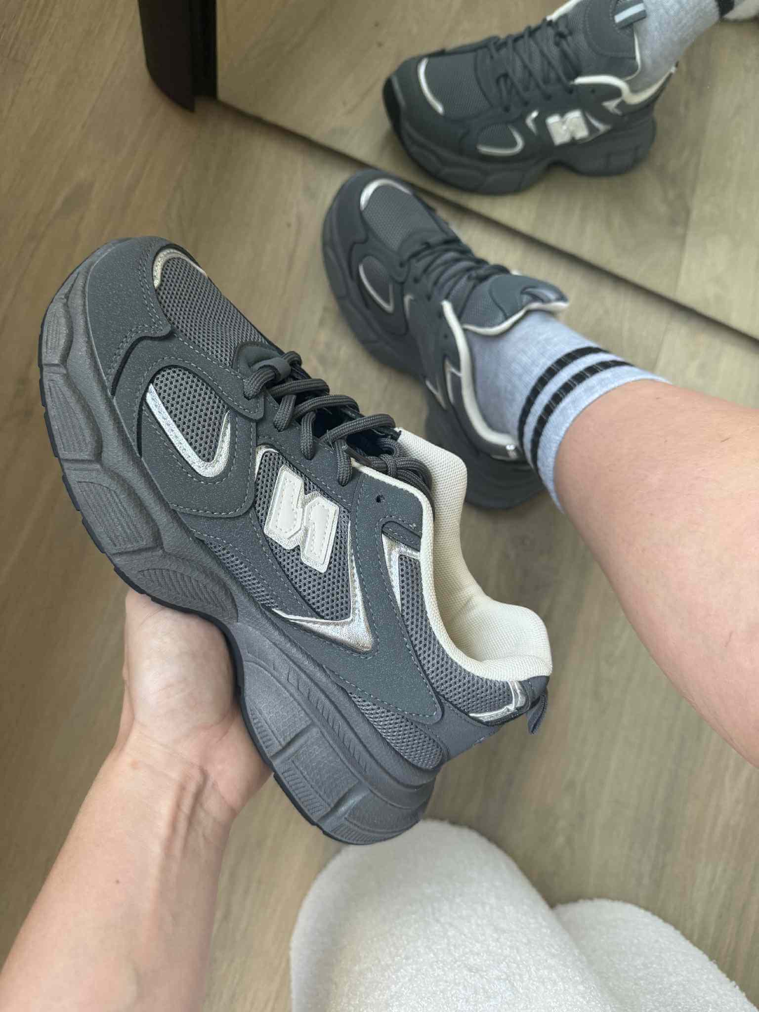 Sneaker Elva grijs
