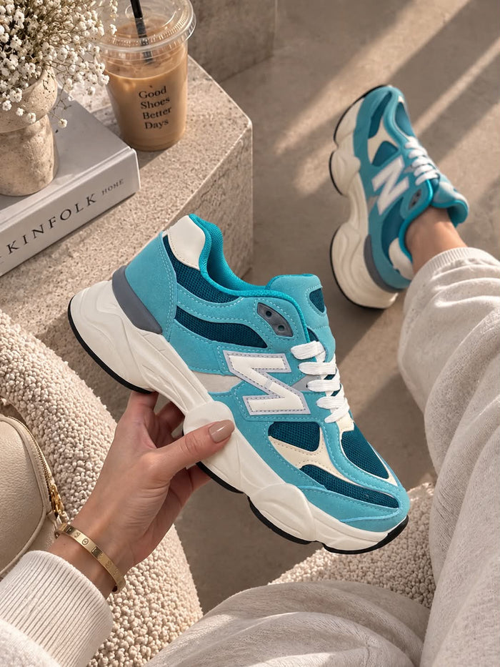 Sneaker Dana Aqua blauw